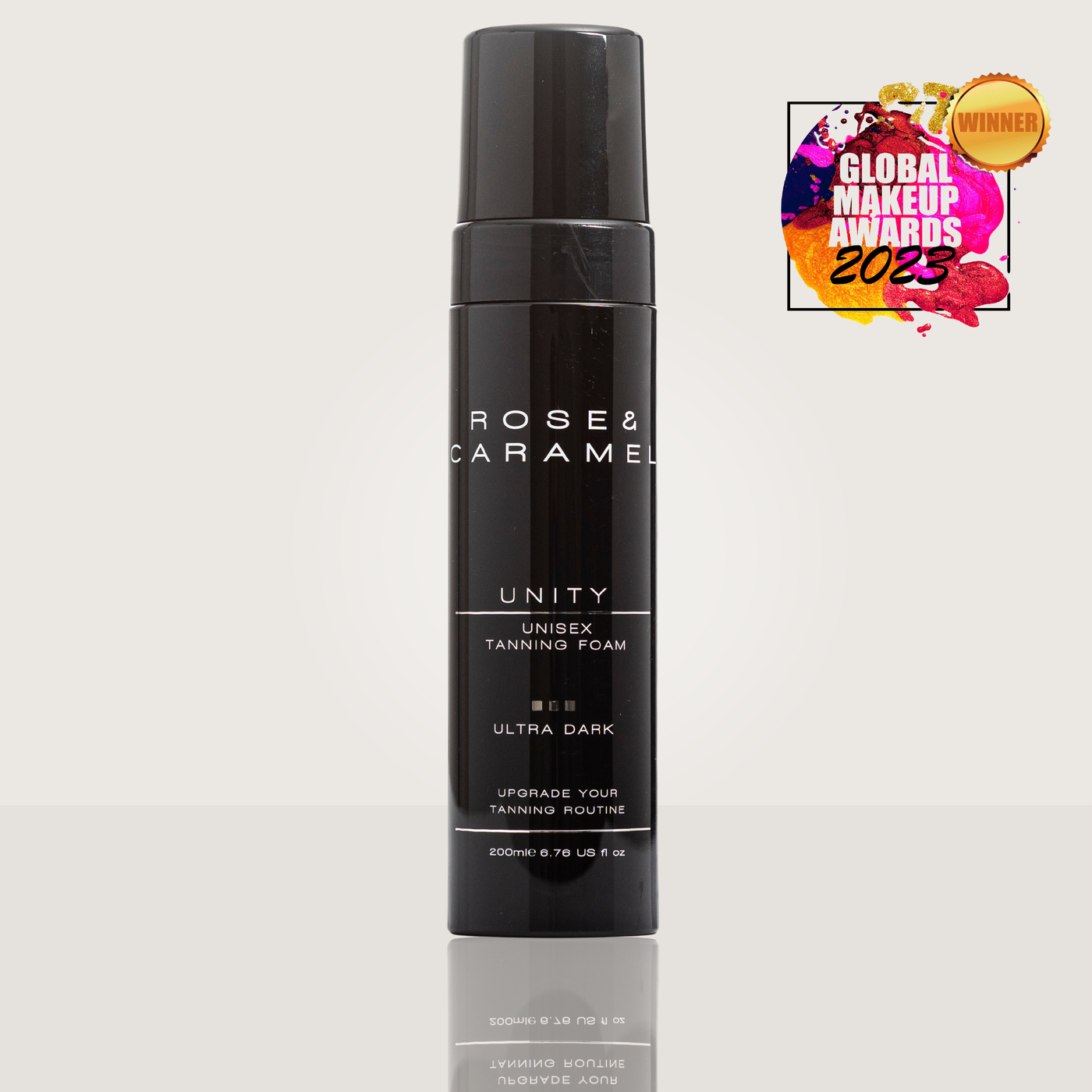 tanning foam, fake tan, unisex tanning foam, deep brown fake tan, fake tan guy